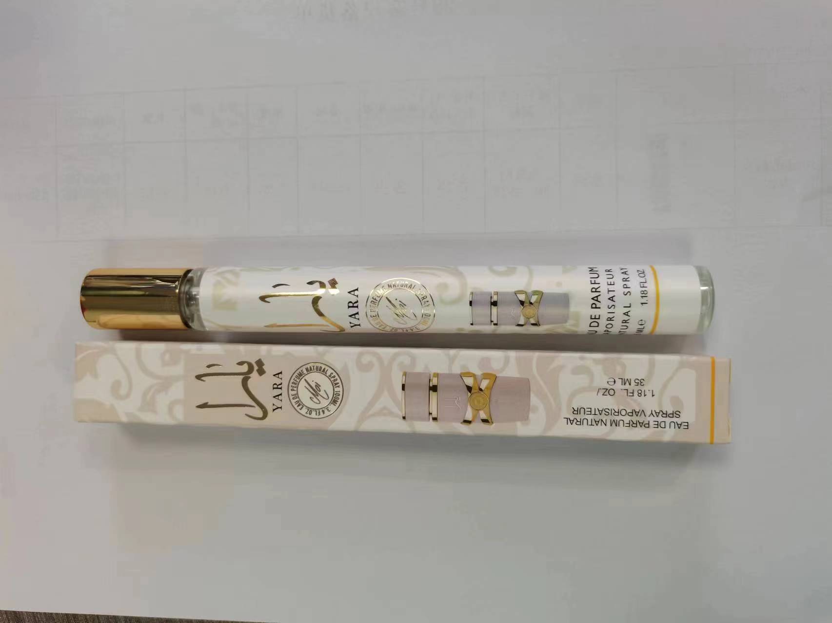 Perfume en tubo de ensayo 35ml, unisex, fragancia floral, éxito TikTok