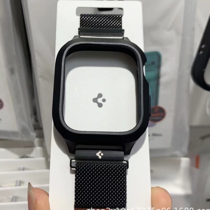SPIGEN Apple Watch 45mm 49mm Metal Strap Case Watch Apple Phone Case SPIGEN Apple Watch 45mm 49mm Metal Strap Case Watch Apple Phone Case