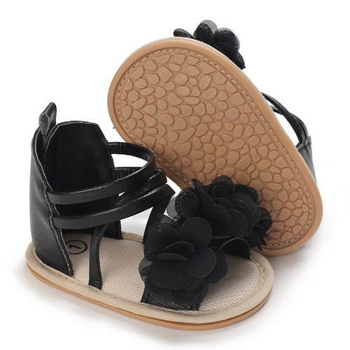 Summer 0-1 Year Old Baby Girls' Rubber-Soled Sandals