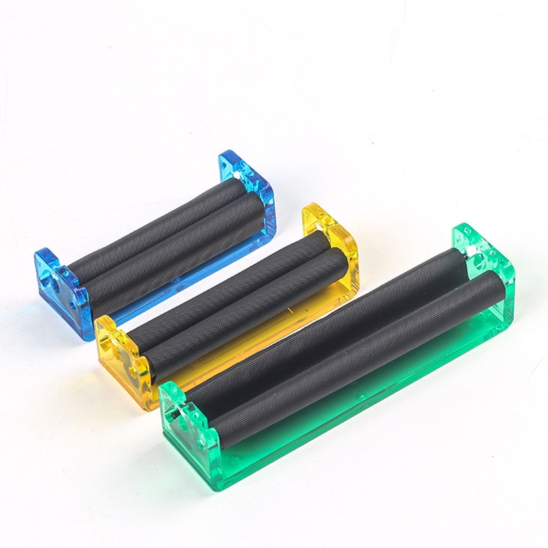 Fabricante de cigarrillos de plástico 70mm 78mm 110mm portátil mini máquina de cigarrillos manual suministro directo