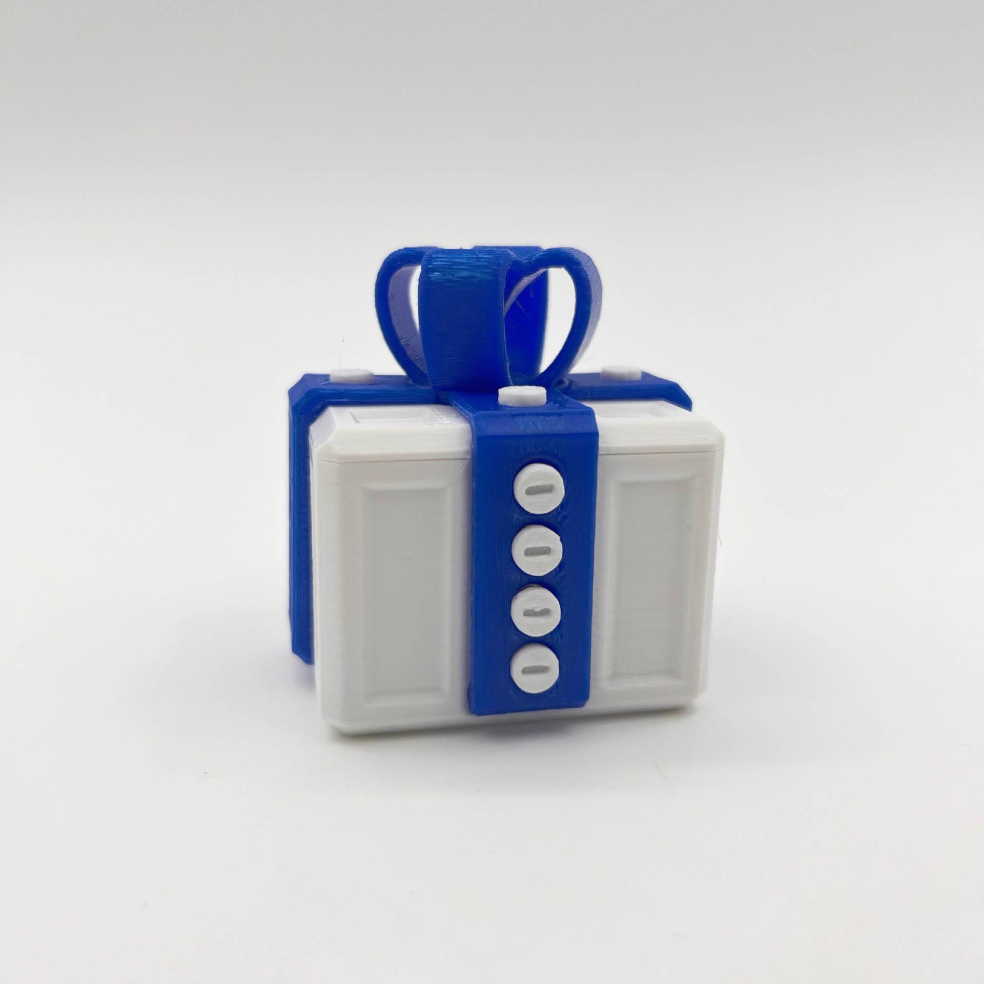 서프라이즈 박스 [화이트+블루+화이트]