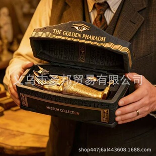 �羳The Golden Pharaoh Anubis Sarcophagus��Ŭ��˹ʯ�ה[��