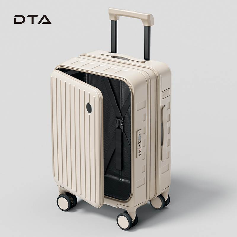 Maleta DTA 2025 nueva caja de contraseña multifuncional de almacén profundo para mujer se puede ampliar y gran capacidad caja de viaje de apertura lateral
