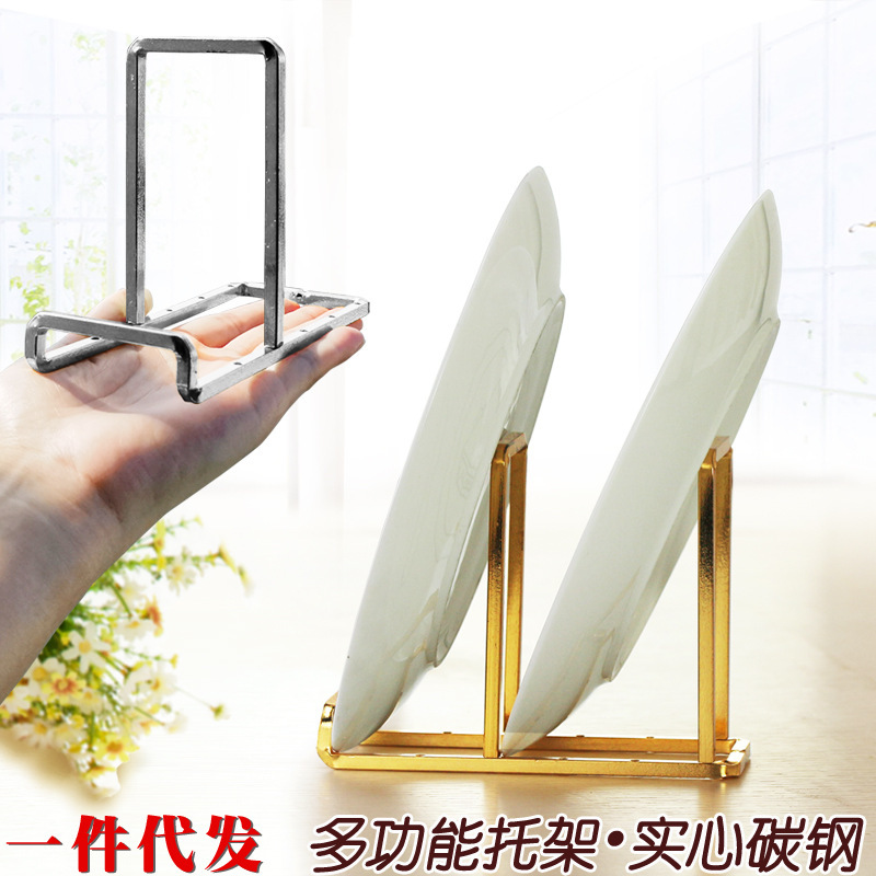 Certificate Holder, Photo Frame Stand, Photo Plate Stand, Tea Cake Display Stand, Simple Display Rack, Decorative Stand, Storage Rack