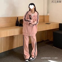 运动套装女秋季学生韩版宽松卫衣减龄显瘦跑步服时尚休闲两件套潮