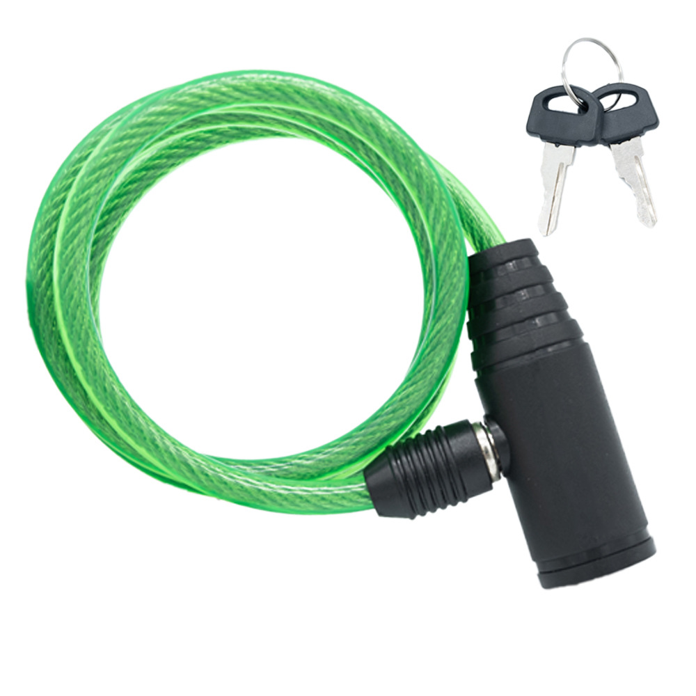 Candado de Cable para Bicicleta Antirrobo Portátil para Bicicleta y Casco
