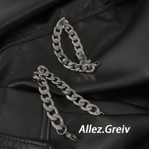 Cold style Cuban bracelet for men, Korean style trendy punk bracelet, men's wide bracelet, student hip-hop jewelry, titanium steel chain