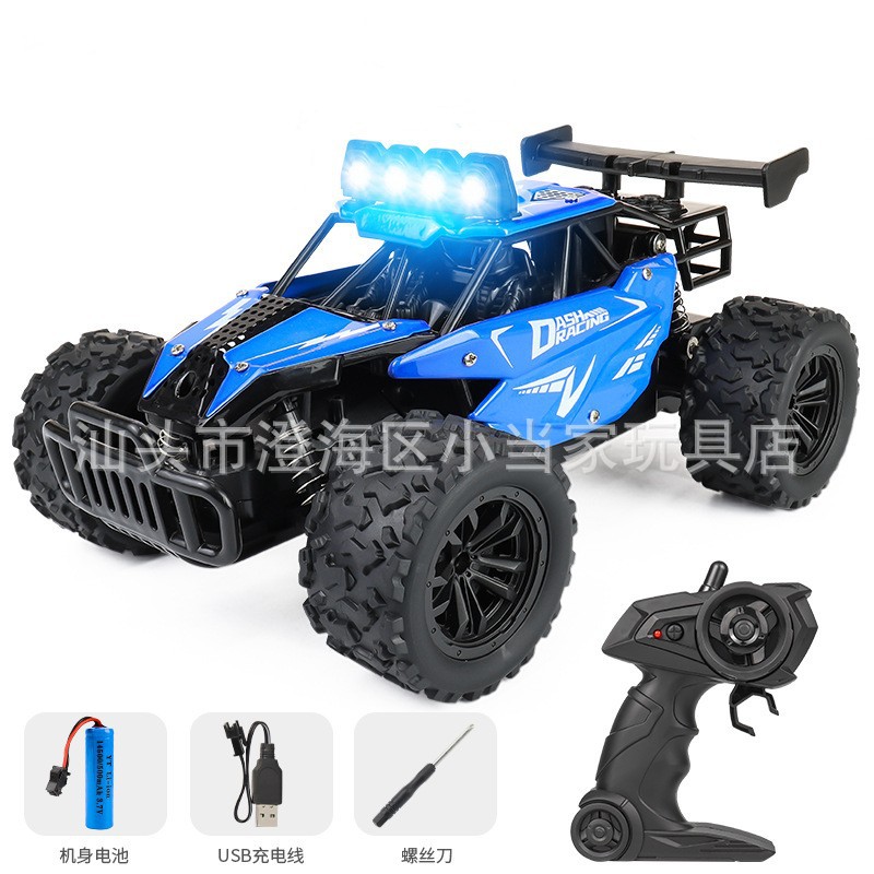 Coche de control remoto de aleación de coche de alta velocidad transfronterizo 1:16RC2.4G coche de deriva de escalada de pie de alta velocidad