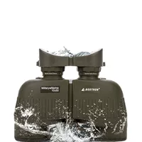 Телескоп с морским компасом, высокое увеличение, водонепроницаемый 10X50 с компасом, дальномер ночного видения при слабом освещении, телескоп