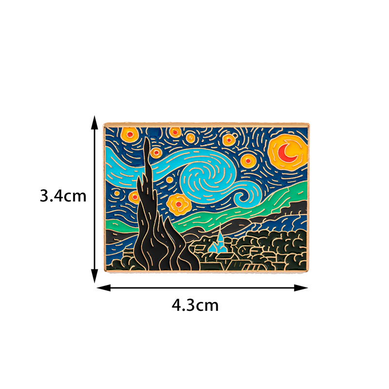 Noite estrelada de Van Gogh (tamanho grande)