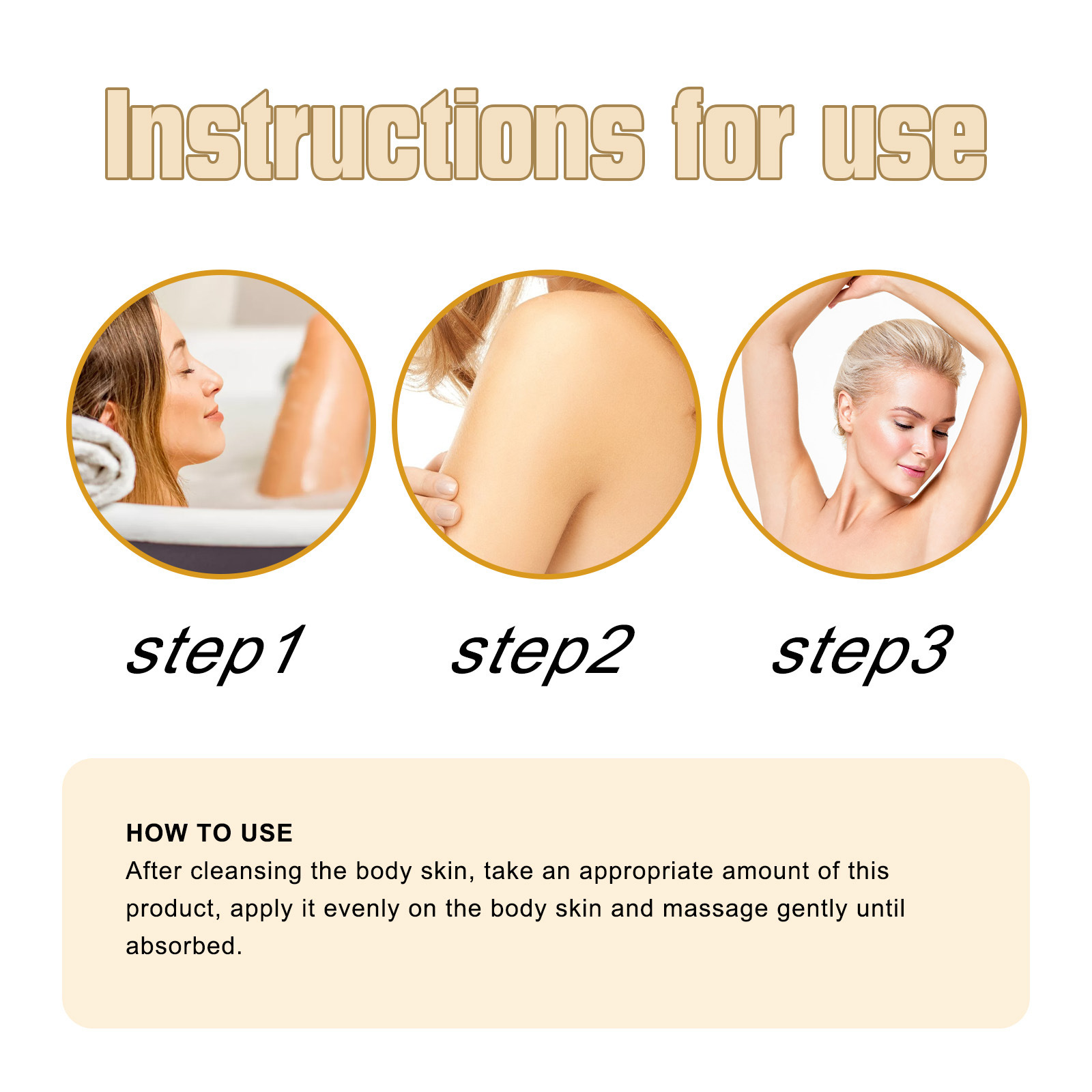 OceanAura Donut Body Whitening, Smooth Skin Moisturizing, Firming and Moisturizing Cream_voghion.com