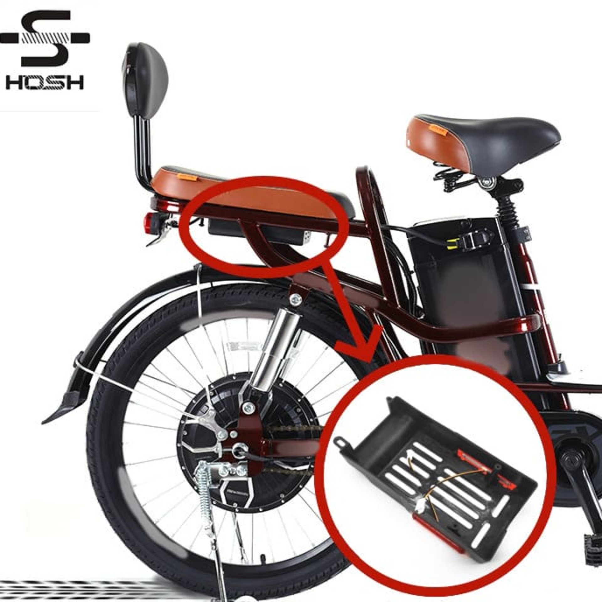 전기 자동차 액세서리 전기 자전거 부품 컨트롤러 상자 베이스 플레이트 라이트 컨트롤러 쉘