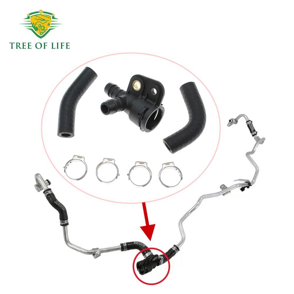 A2762006651 para conector de manguera de tubo de refrigeración de refrigeración de automóviles Mercedes-Benz Clase C