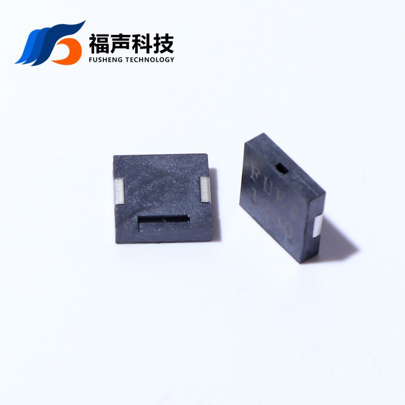 FUET-1230贴片无源压电蜂鸣器   12*12*3MM 3V 4000Hz 外部驱动