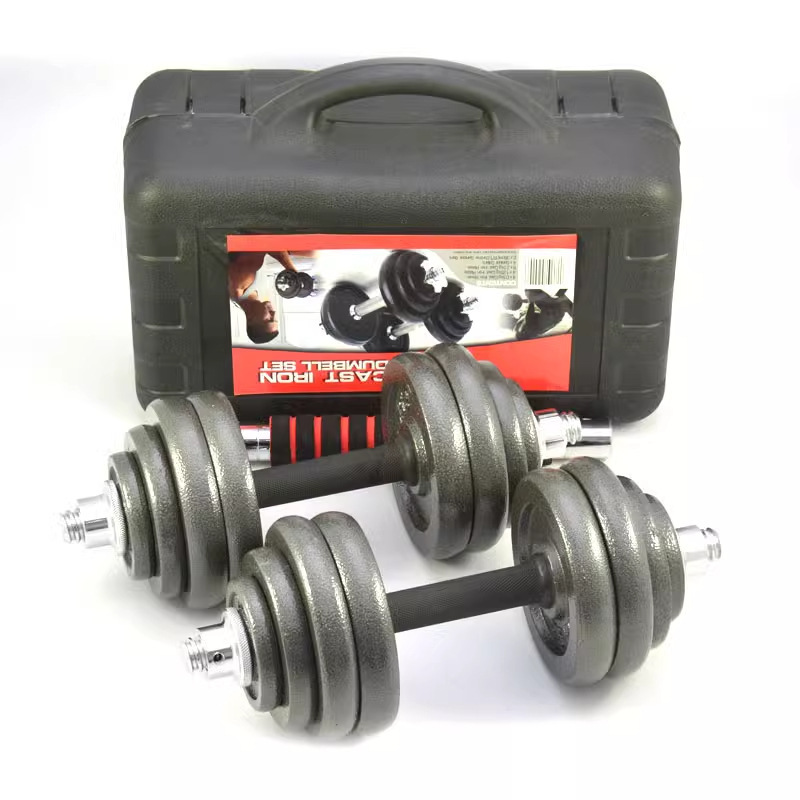 Bemalte Hanteln Hantelstange Mehrzweck-Set Hantelstange Hanteln Hantelstangen-Teil bemaltes Hanteln-Set Box Herren Fitness-Training