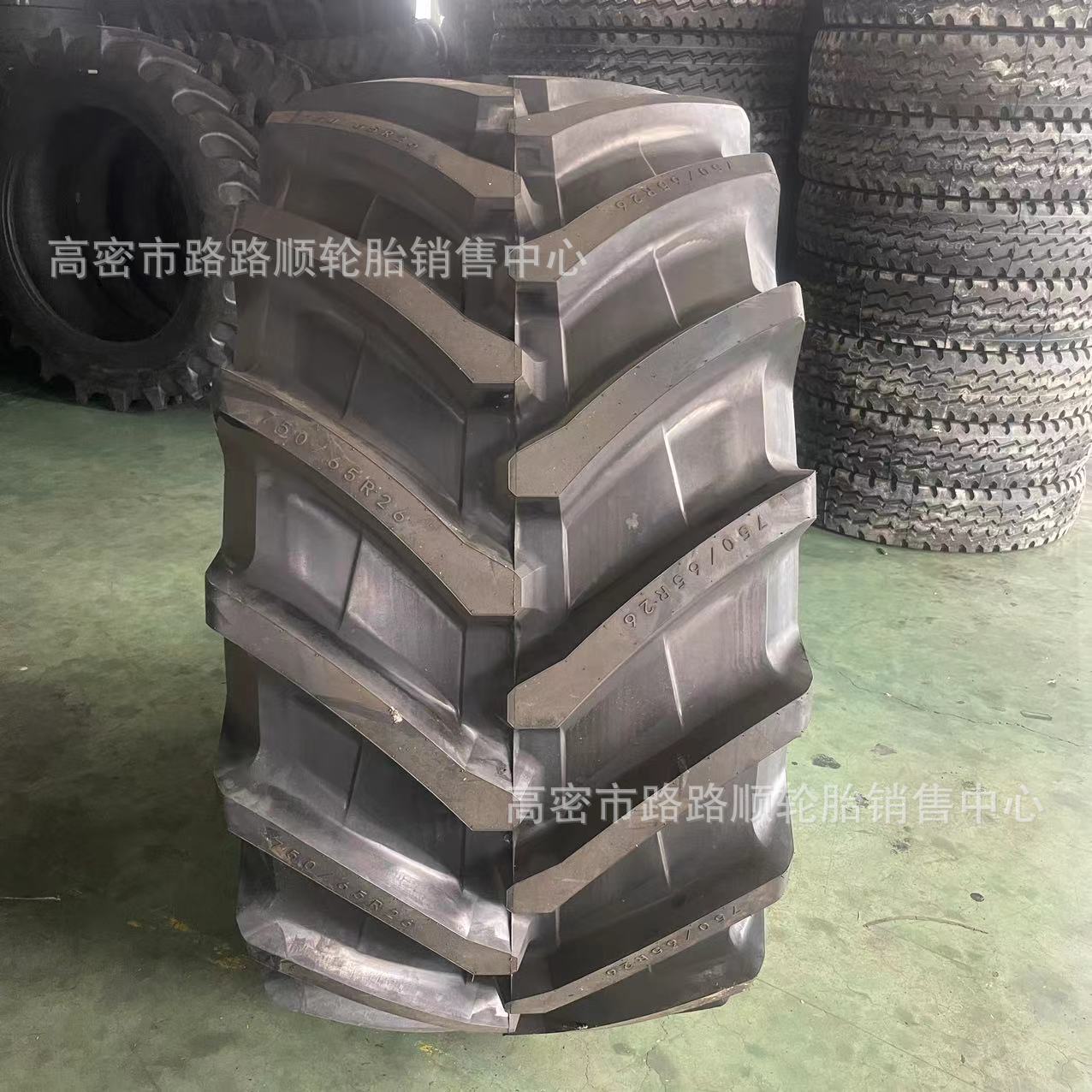 甲牌钢丝真空轮胎750/65R26 28LR26大型联合收割机加宽轮胎