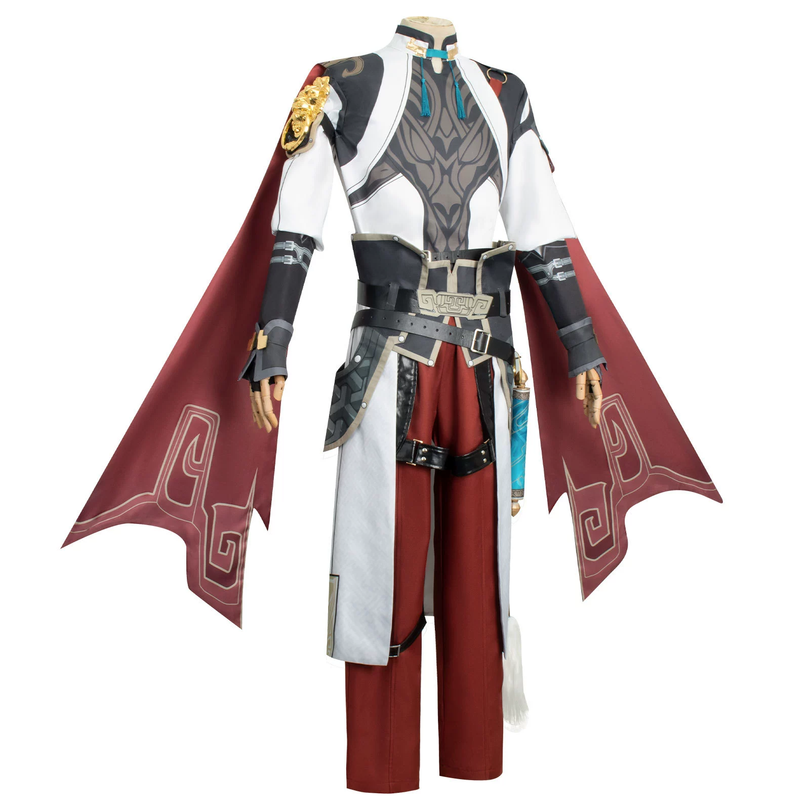 Взрывная звезда небо железная дорога Jingyuan COS одежда Xianzhou Luo Fuyun Cosplay игровая сборка