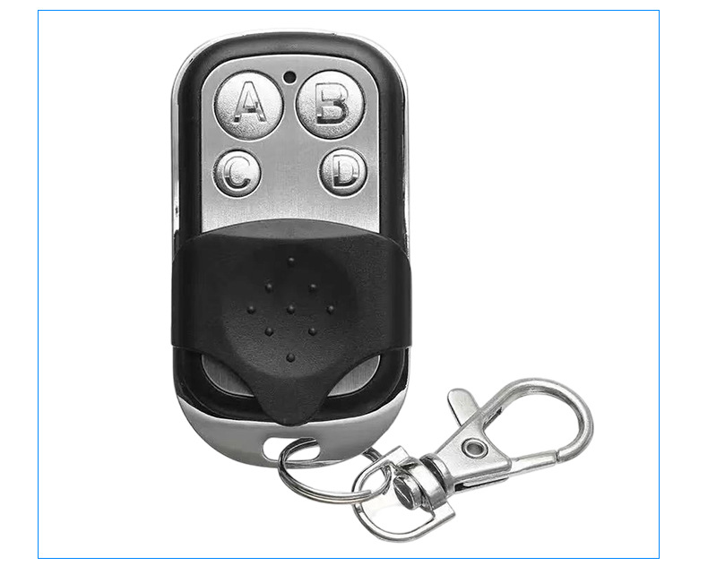 Außenhandels-Brasilien-Metall-Vier-Tasten-Kopier-Klone-Garagentor-Schiebetore-Rolltor-Elektrisches Tor 433MHZ Dual-Code-Fernbedienung