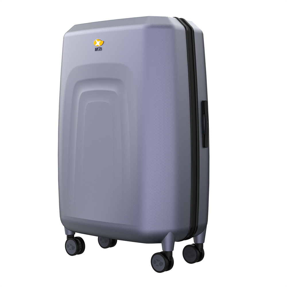 Vali nhựa PC 24 inch khung nhôm bánh xe đa hướng mật khẩu — Màu tối chi tiết 2