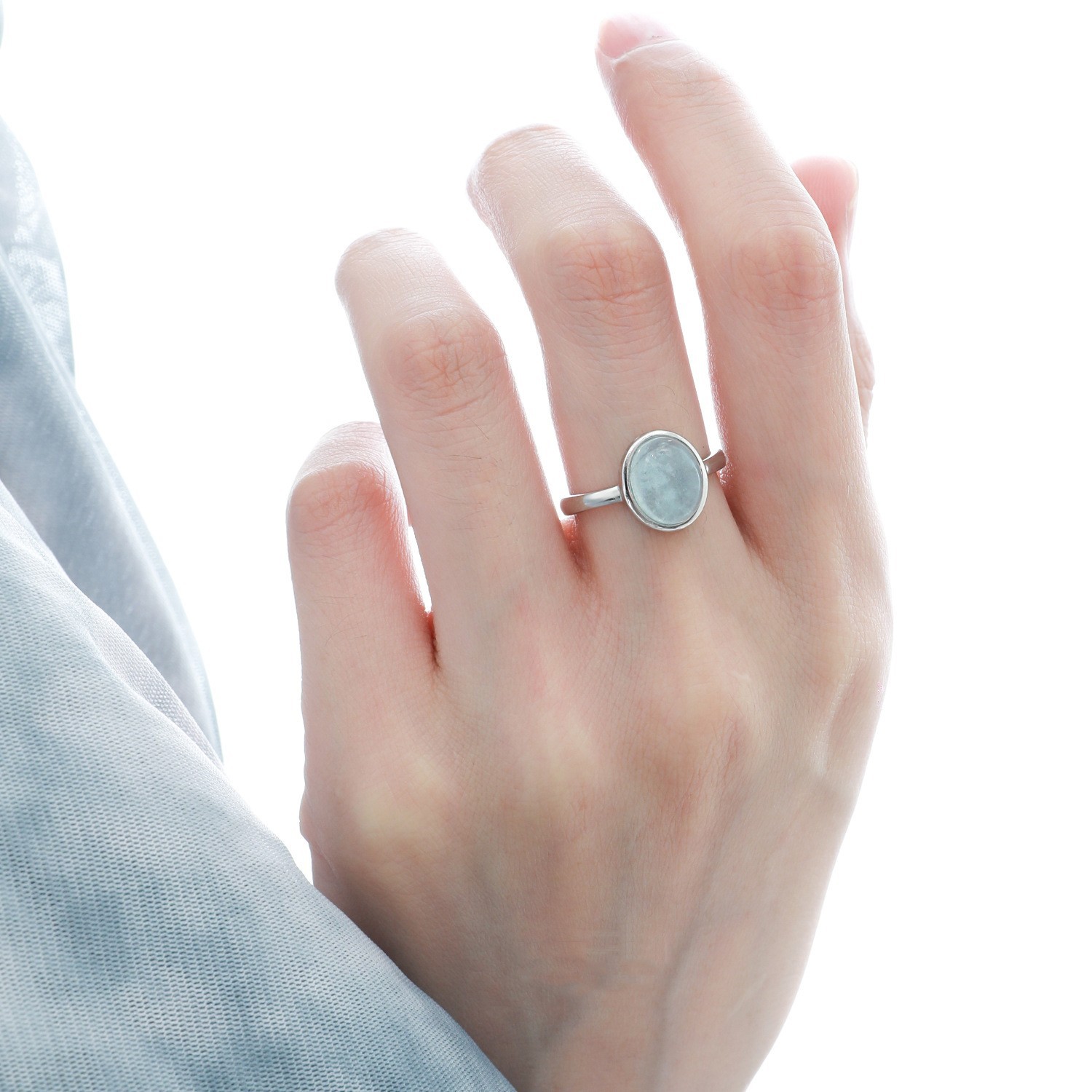 14g Weight Open Rings Classification Adjustable Ring Size 1 Piece Quantity 925 Sterling Silver Geometric Open Rings