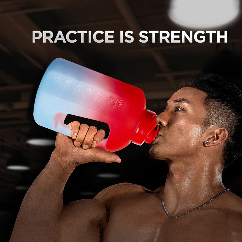 Capacious travel sports bottle