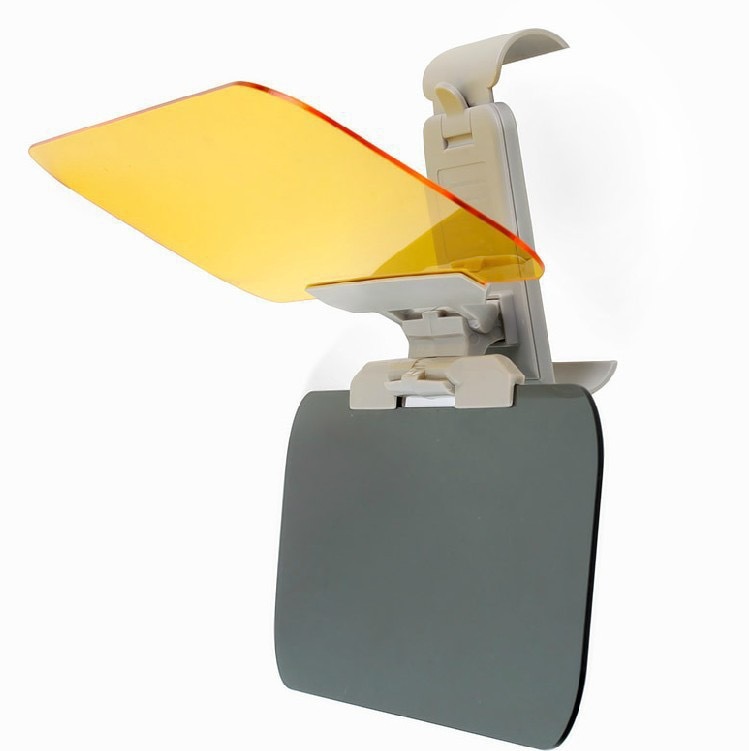 Day and night anti-glare mirror for cars, car sun visor night vision goggles, anti-dazzle and anti-glare driver's glasses