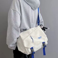 新型ショルダーバッグ男性ファッションブランド日系カジュアル大容量バッグ男性バッグスポーツモデルショルダーバッグ学生