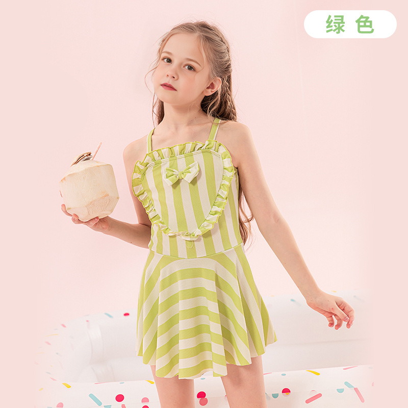 [Código roto, color roto, 50% de descuento en liquidación y fugas] Traje de baño para niños, traje de baño lindo dividido en una pieza para niñas