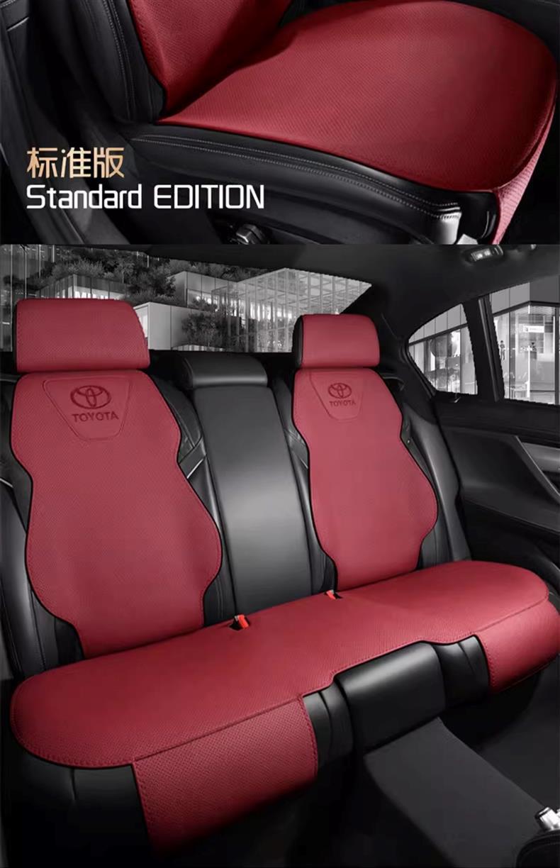 Suitable for Toyota Camry Car Seat Cushions, Genuine Leather Rav4 Seat Covers, Frontlander, Corolla, Rav4 Saddle Pads