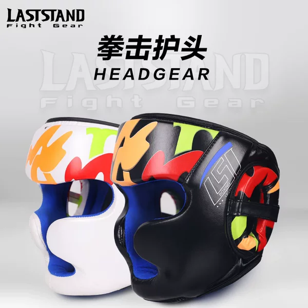 3-15 years old boxing helmet children Sanda fight head protection department Muay Thai Taekwondo thickened training competition men and women