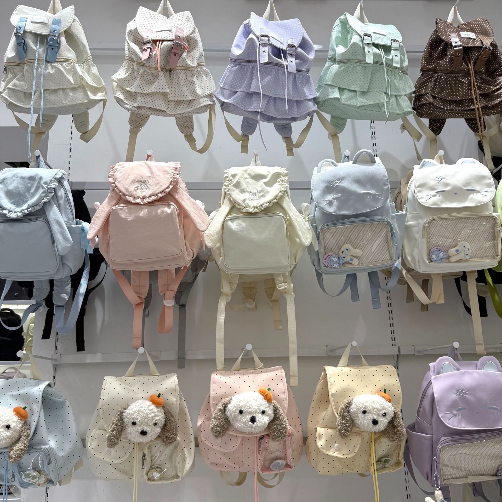 Mochila de dibujos animados para niños, mochila pequeña, 7 - 9 - 11 - 13 años, bolsas de moda para niños y niñas, color caramelo, ligero