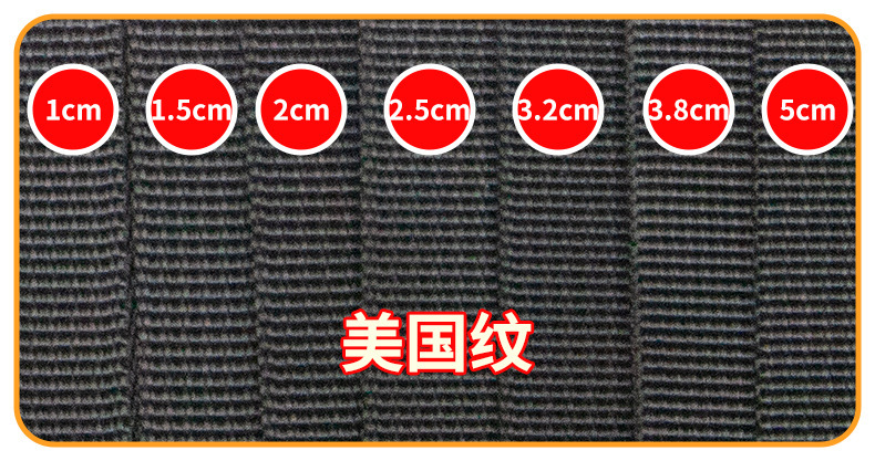 Cintas de tejido de nylon negro de alta elasticidad 900D accesorios de ropa DIY accesorios de múltiples tamaños al por mayor