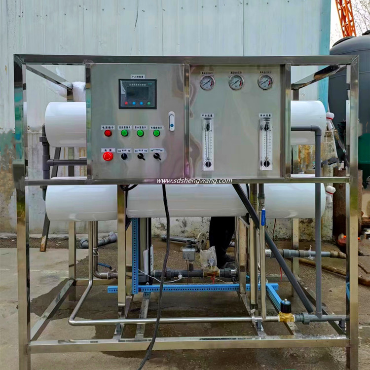 反渗透纯净水单级设备 胜王水处理 工业脱盐苦咸水淡化