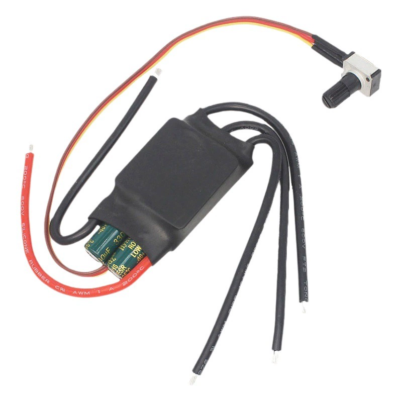 12V24V трехфазный бесщеточный привод Мощный маленький бесщеточный без контроллера Холла потенциометр версия регулировки скорости