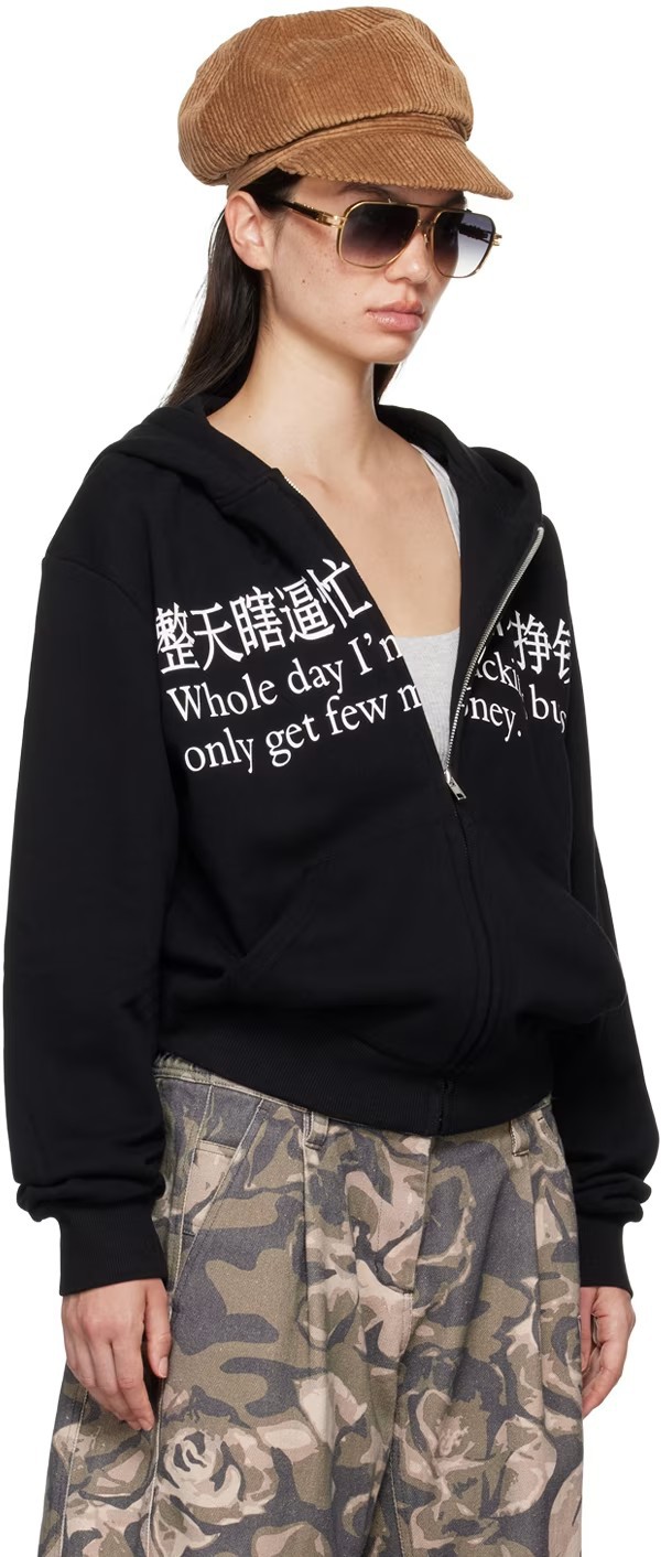 ​​Quirky Graphic Zip-Up Hoodie – Retro Humor Oversized Pullover With Playful Print (Unisex, S-5XL, Multi-Color)​​_voghion.com