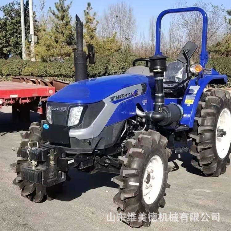 雷沃704水旱两用拖拉机 农用四驱旋耕机 强压两组多路阀