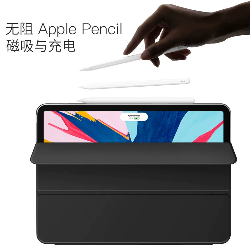 Подходящий защитный чехол для iPad Pro 13 2024, умный сон против падения кожаный чехол pro13