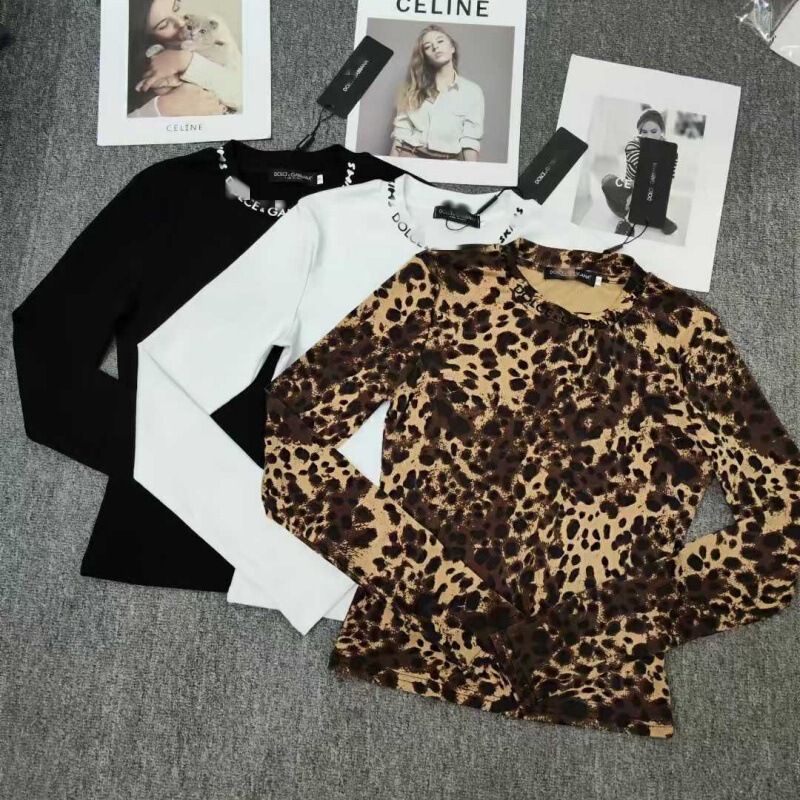 Women's Clothing 2024 Autumn European and American Style Fashion Simple All-match Animal Pattern Sweat Women's Clothing 2024 Autumn European and American Style Fashion Simple All-match Animal Pattern Sweat