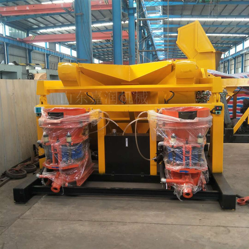 一拖一吊装式喷浆机 自动上料喷浆车 单料斗干喷机