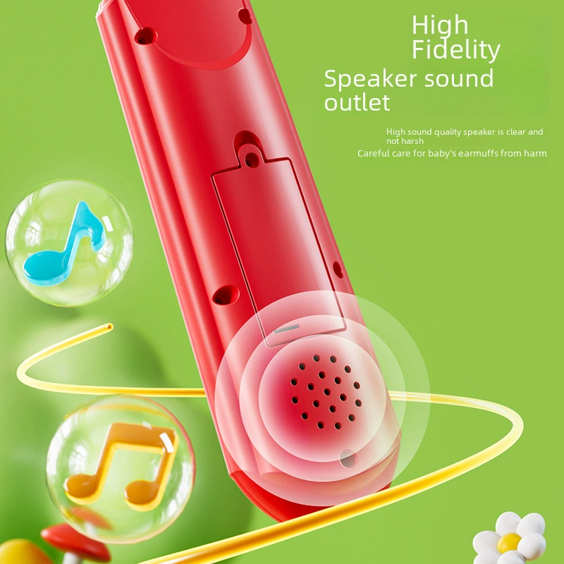 Teaching music remote control for baby, universal cognitive toy, English, science and technology