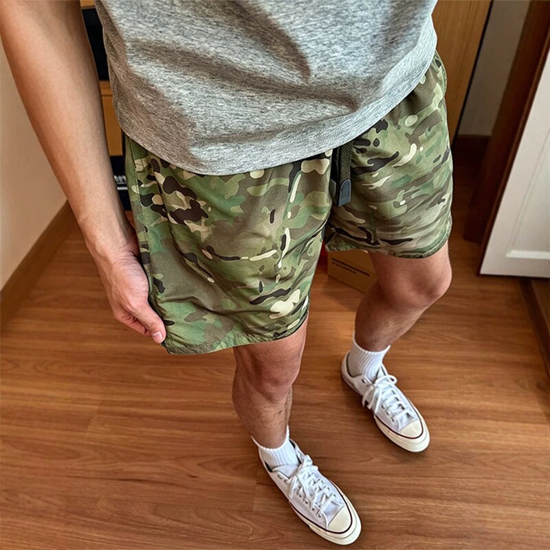 American-Style Ultra-Light Camouflage Quick-Dry Shorts for Men, Summer Outdoor Sports Fitness Training Pants, Casual 4/5 Length Shorts American-Style Ultra-Light Camouflage Quick-Dry Shorts for Men, Summer Outdoor Sports Fitness Training Pants, Casual 4/5 Length Shorts