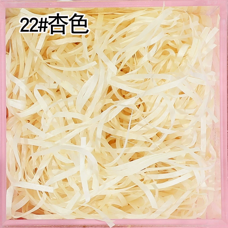 Плотный обложной карт зубчик raffia порванная бумага шелк 50g 30g бумага шелк упаковочная подарочная коробка декор заполнение цветной стружкой бумажные полоски