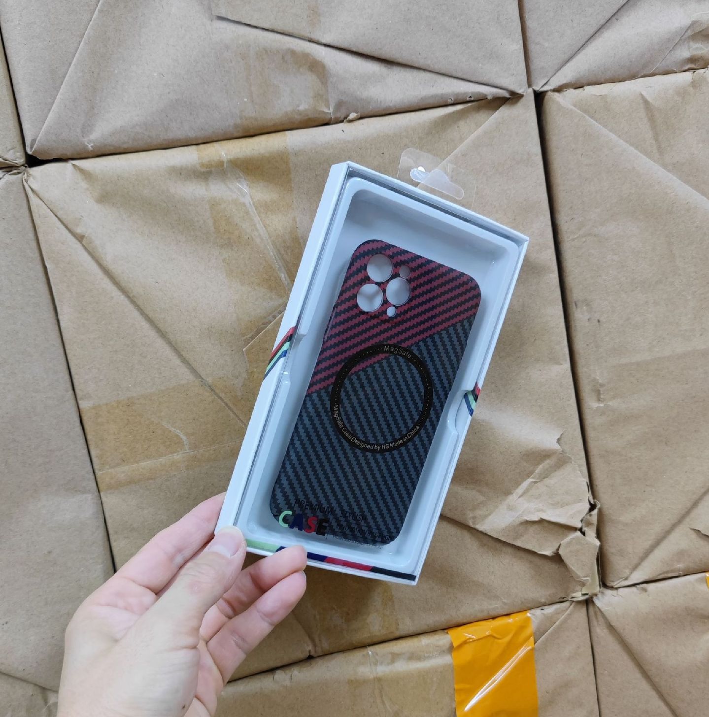 작은 흰색 선물 상자 (177*98*15)mm