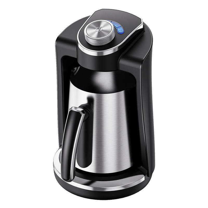 Cross-Border Export Coffee Machine Turkish Coffee Pot 4-in-1 with Milk Frother and Heating Function Coffee Maker Cross-Border Export Coffee Machine Turkish Coffee Pot 4-in-1 with Milk Frother and Heating Function Coffee Maker