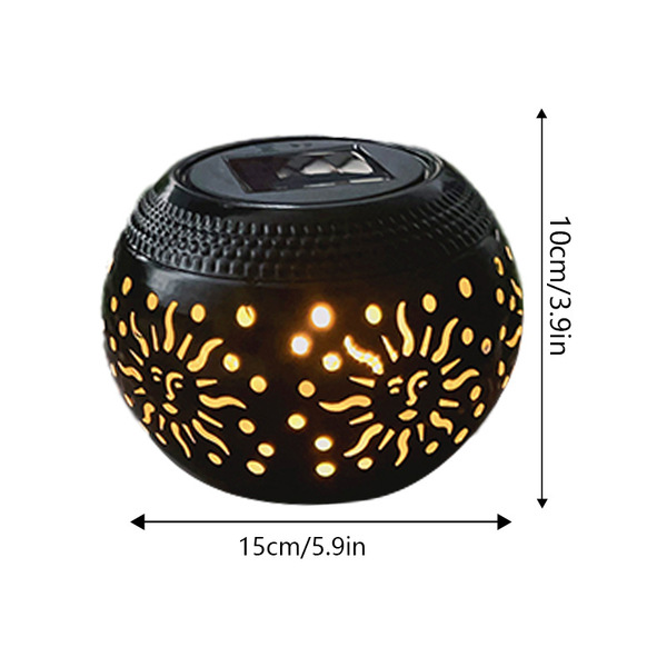 Wholesale Solar Garden Projector Lights Hollow Projection Waterproof…
