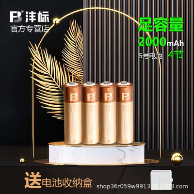 Fengbiao Rechargeable Battery No. 5 No. 7 1.2V Nickel-Metal Hydride No. 5 Toy No. 7 Set High Capacity Fast Charging (Hibrid akkumulyator batareyaları) - no-5-2000-ma-battery-4