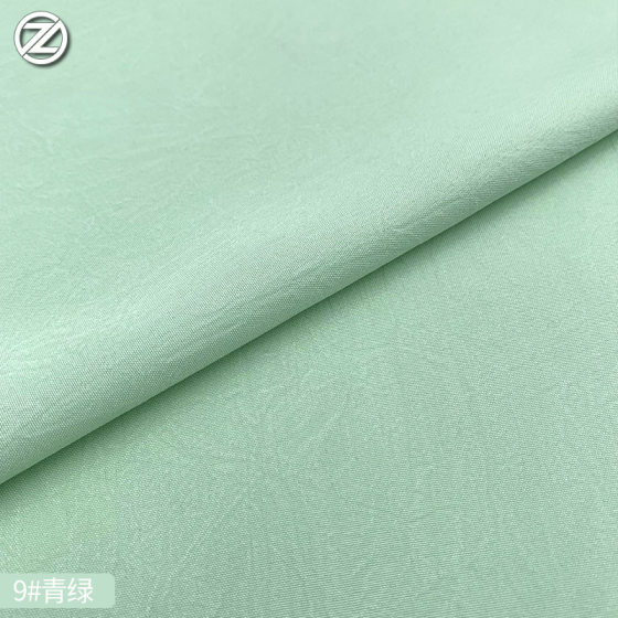 Elastic Cotton Sense Hand-held Flower Wrinkled Jacquard Texture Sense Four-sided Elastic Chiffon Shirt Skirt Hanfu Clothing Fabric