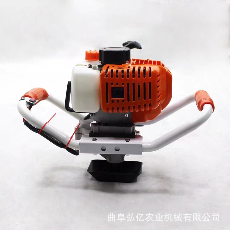 批发林业植树挖坑机植树用大马力地钻挖坑机大直径手提打眼机