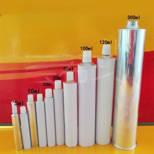 Toothpaste Aluminum Tube Soft Tube Dispensing Glue Paint Blank Aluminum Tube Dispensing Tube Metal Tube Toothpaste Tube Empty Aluminum