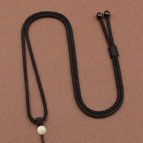 Black/Emerald Top Beads/Upper and Lower Adjustment